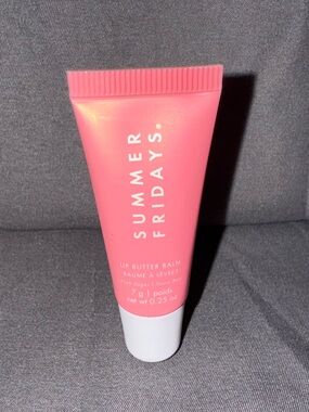 Summer Fridays Lip Treatment Balm - Pink Sugar - MINI SIZE .25 oz.